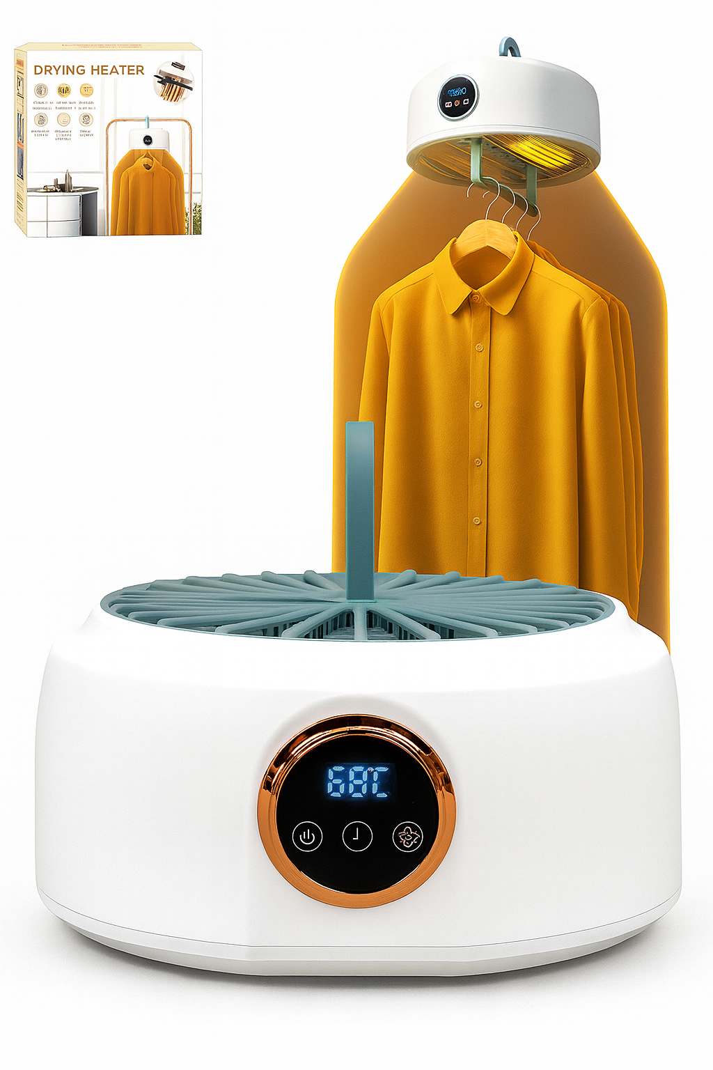 SECADORA DE ROPA PORTÁTIL 360°