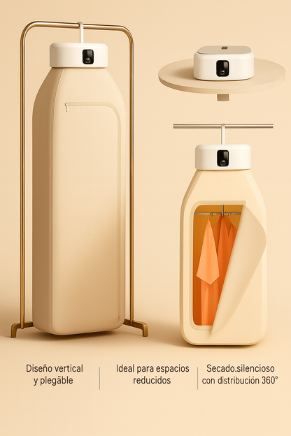 SECADORA DE ROPA PORTÁTIL 360°