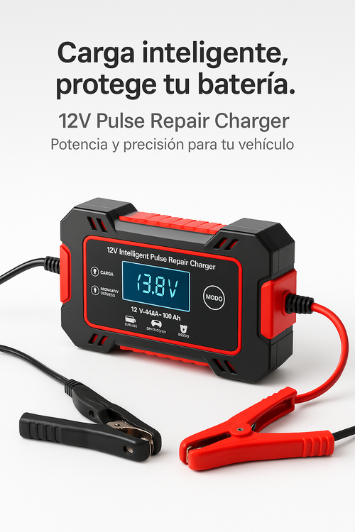 CARGADOR DE BATERÍA INTELIGENTE NEXPEAK 12V