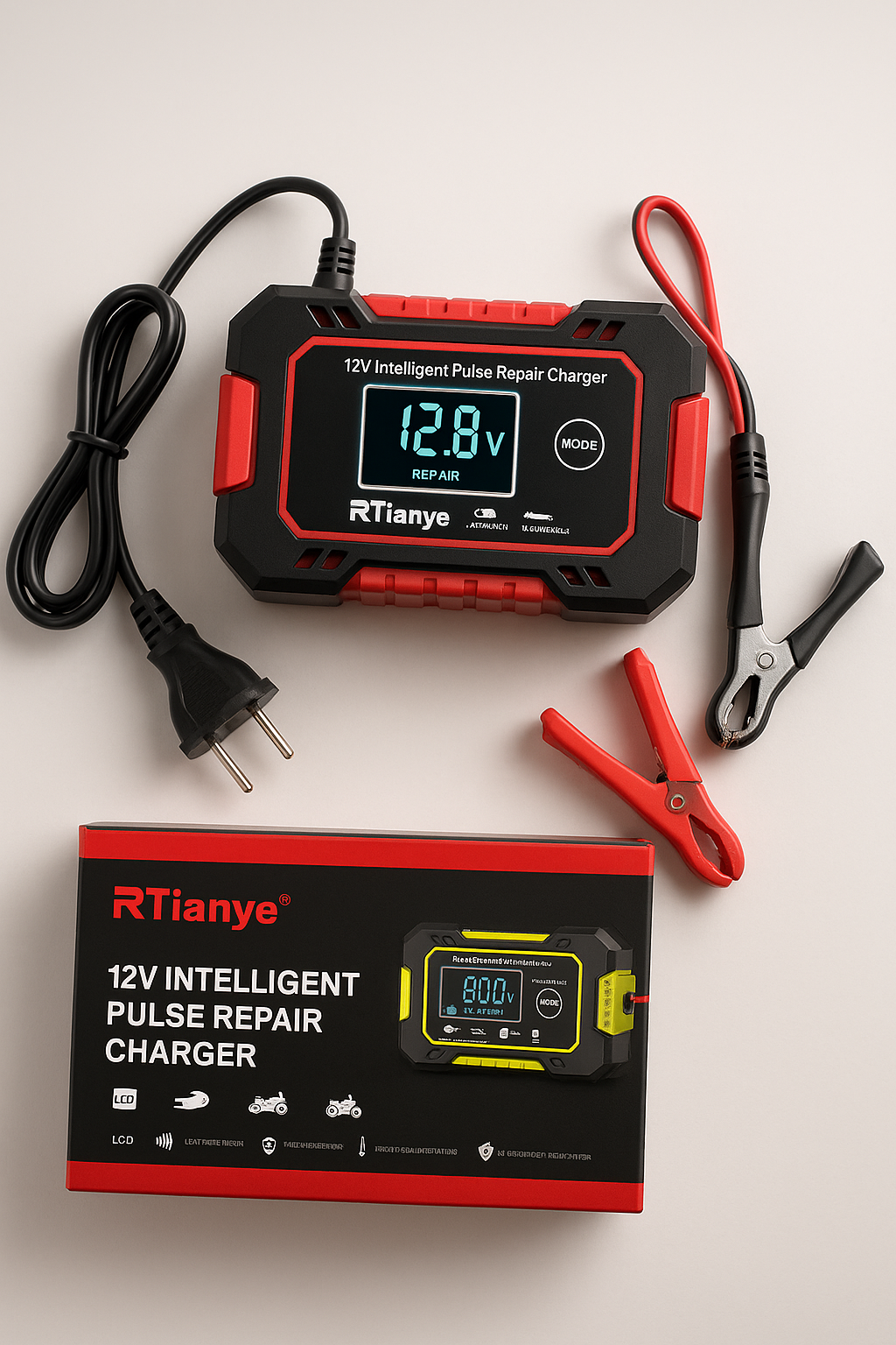 CARGADOR DE BATERÍA INTELIGENTE NEXPEAK 12V