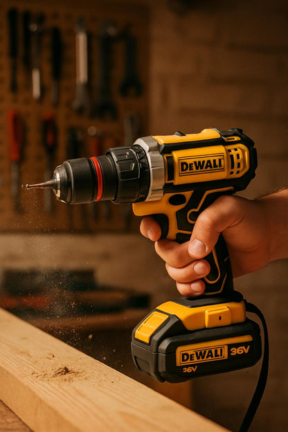 KIT TALADRO INALAMBRICO DEWALT CON 2 BATERIAS Y ACCESORIOS